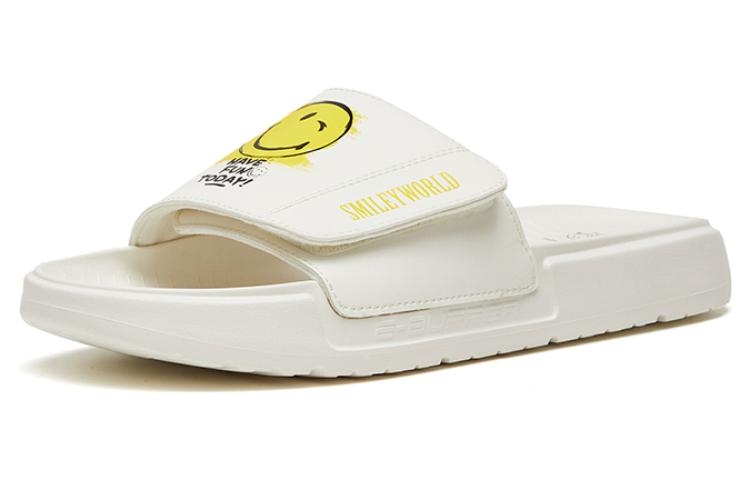 ANTA Sporty Slides 'White Yellow' 112338515-1