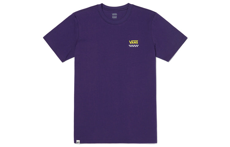 (WMNS) Vans SS20 Skateboard Logo Printing Short Sleeve Purple VN0A4BRQY0X