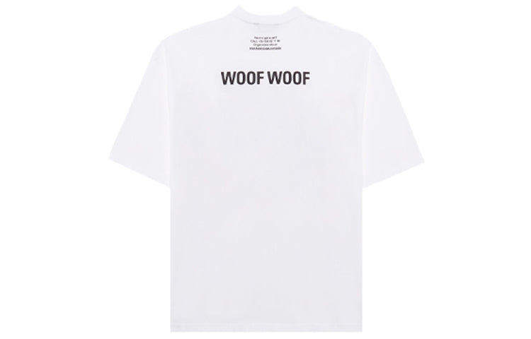 Balenciaga Unisex I Love Dogs Printing White 641614TJVH19000