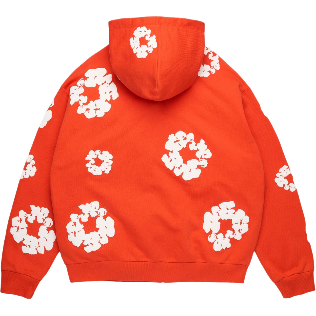 Denim Tears Cotton Wreath Zip Hoodie 'Dark Orange' SS26TZH11413063