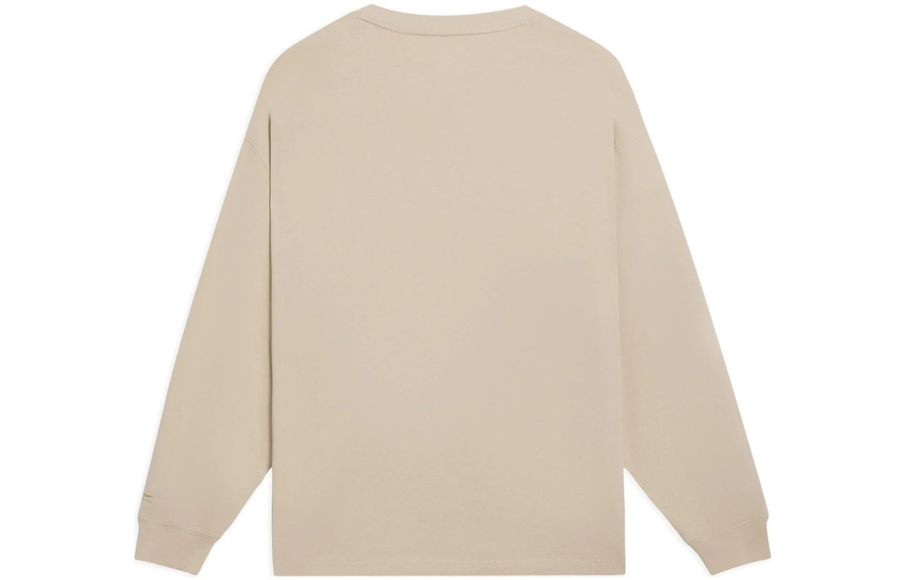 Li-Ning Chinese Color Pocket Long Sleeve T-shirt 'Light Brown' AHSS751-5