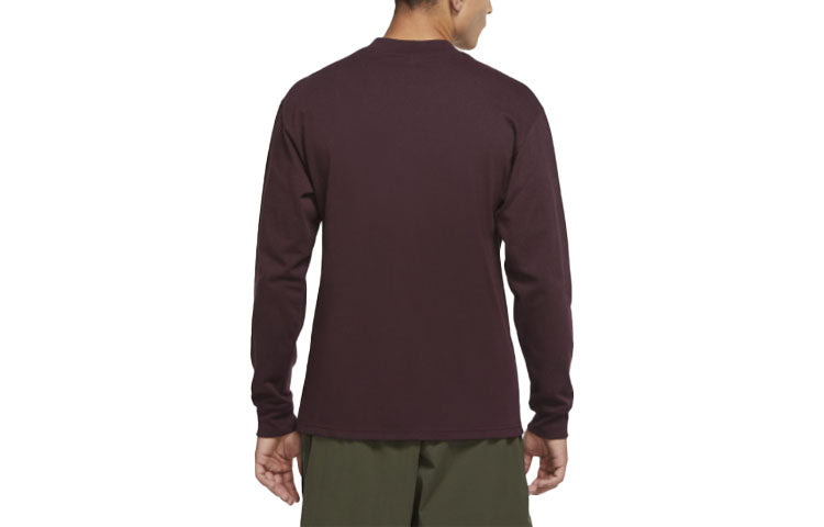 Men's Nike ACG Round Neck Long Sleeves Red T-Shirt DC4080-643