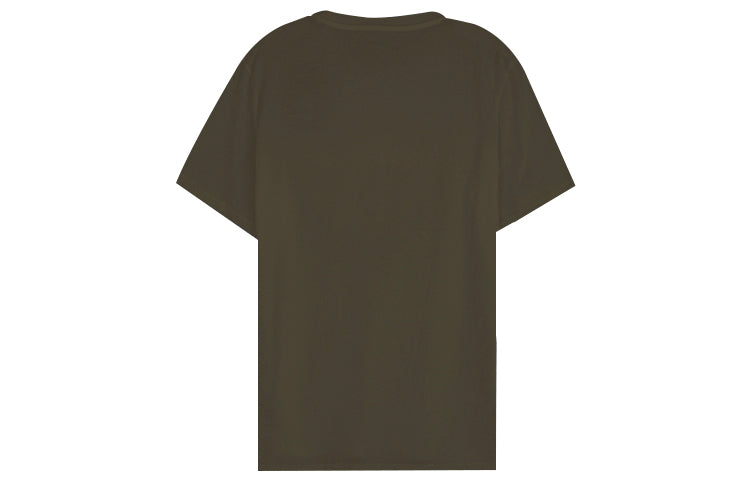 PUMA Logo Printed Short Sleeve TEE Green 583837-49