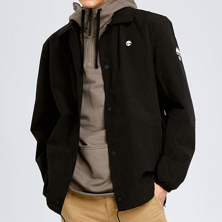 Men's Timberland Classic waterproof Coach Jacket Black A1NDC001