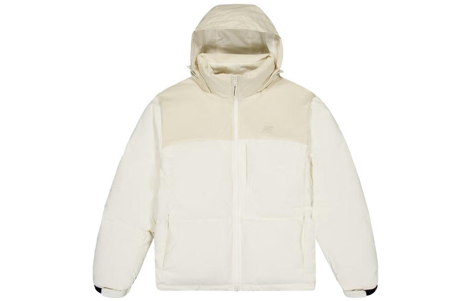 New Balance Winter Puffer Coat Asia Sizing 'White Beige' NPD49011-WT