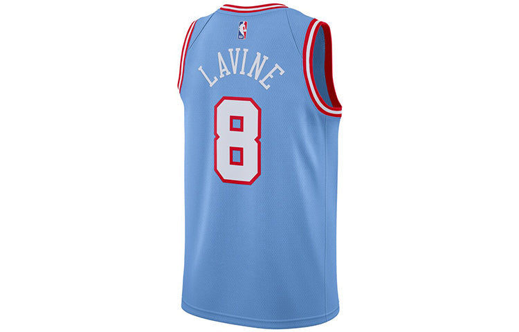 Nike NBA City limited Jersey SW Fan Edition 2019-2020 Season Chicago Bulls Zach LaVine No. 8 Blue AV4628-449