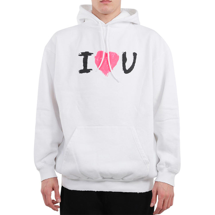 Balenciaga 'I Love U' Hoodie 'White' 570811TJVL69040