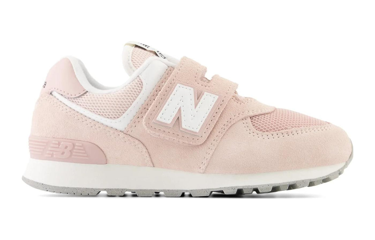 (GS) New Balance 574 'White Pink' PV574FPP