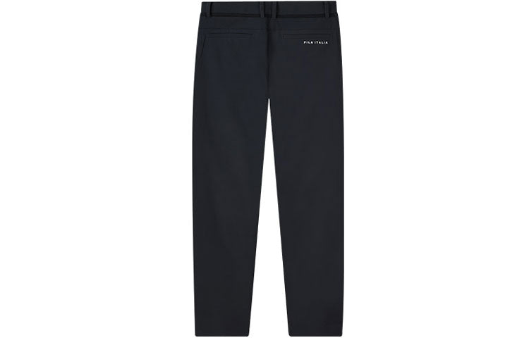 FILA Solid Color Gym Woven Sports Long Pants Blue A11M125806F-NV