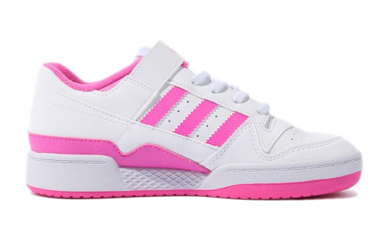 (GS) adidas Forum Low 'White Screaming Pink' FY7975