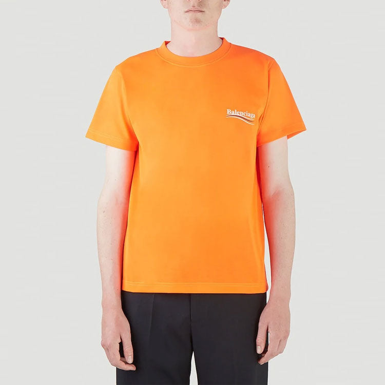 Balenciaga Political Campaign T-Shirt Large Fit 'Orange' 620967TKVE8