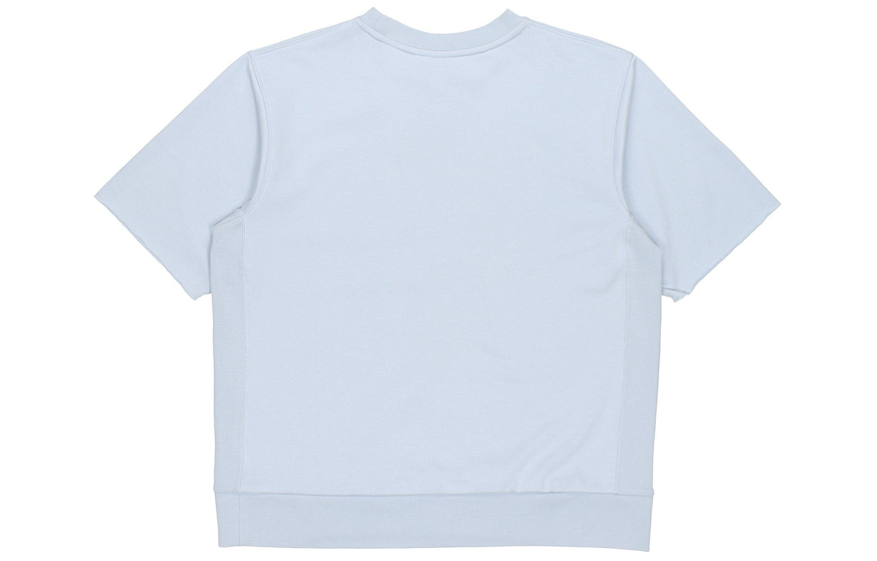 Nike Dri-fit Standard Issue Round Neck Pullover Sports Short Sleeve Blue light blue CV1940-440