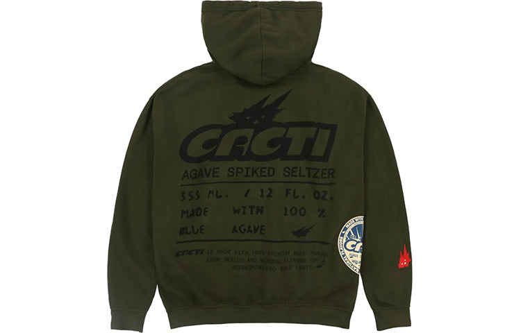 Travis Scott Cactus Jack CACTI Series Logo Alphabet Printing Unisex Green TC-82