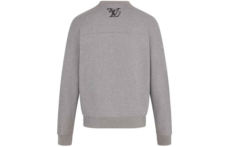 LOUIS VUITTON x Nigo Crossover Squared Casual Pullover للجنسين رمادي 1A7X6Z