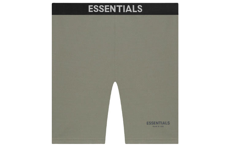 Fear of God Essentials SS21 Athletic Biker Short Charcoal FOG-SS21-572