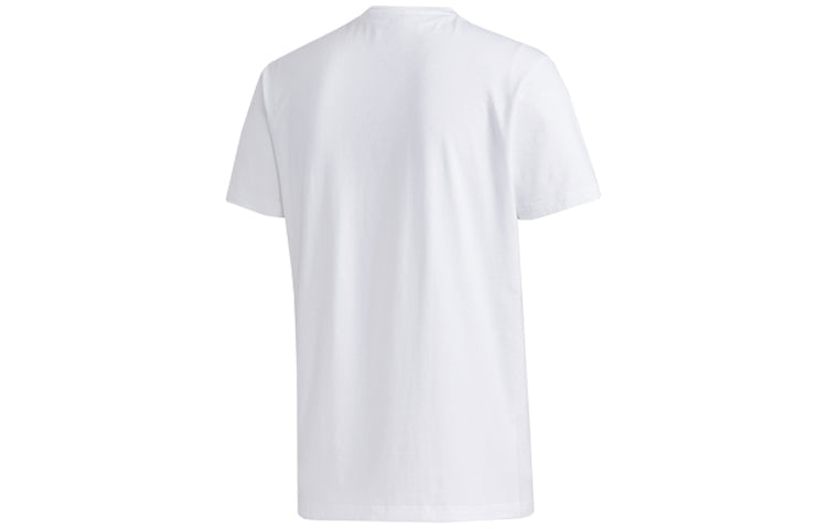 adidas neo Donald Duck Sports Round Neck Short Sleeve White GJ5644