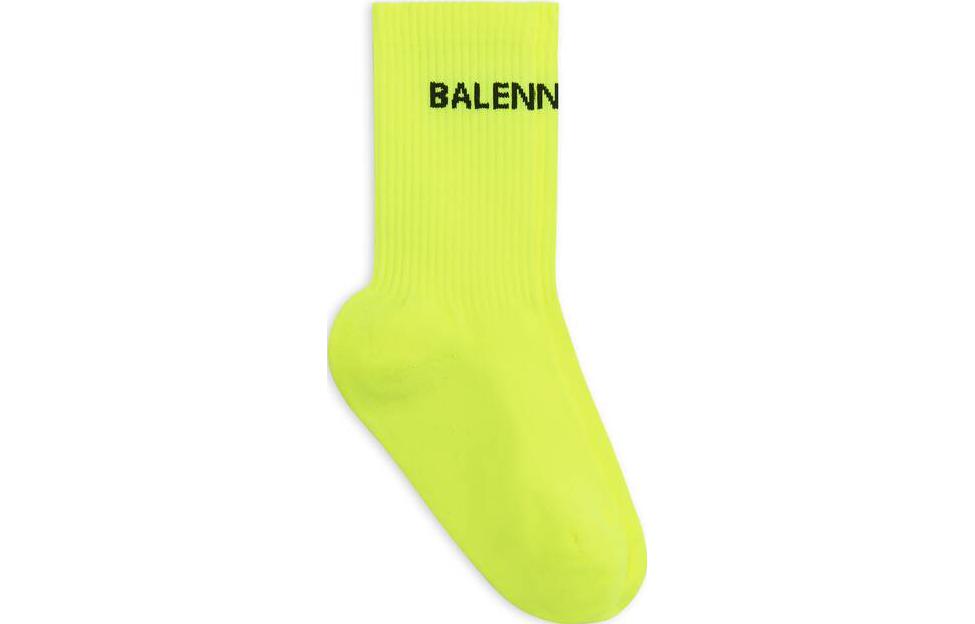 Balenciaga Socks 'Yellow Fluo Silver' 585526479B07260