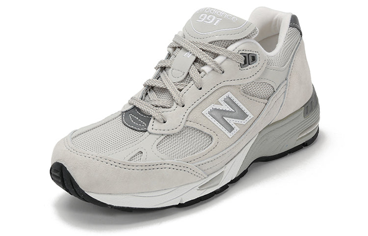 (WMNS) New Balance 991 Series Low Tops Retro Gray W991POW