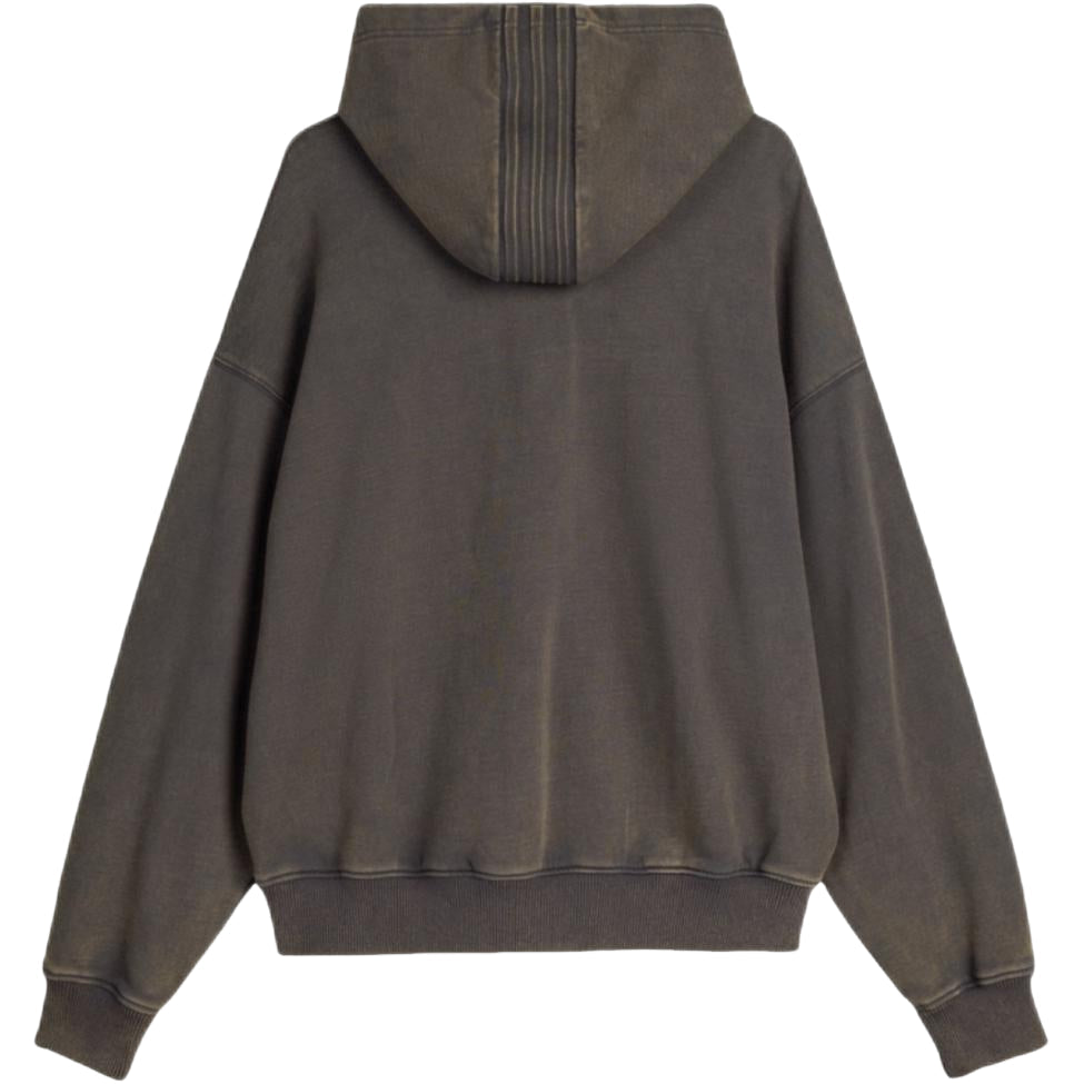 (WMNS) adidas x Avavav Shoulderless Hoodie Asia Sizing 'Carbon' KF4970