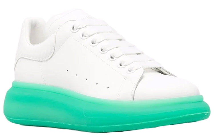 Alexander McQueen Oversized Sneakers 'White Green' 682397WIB949487