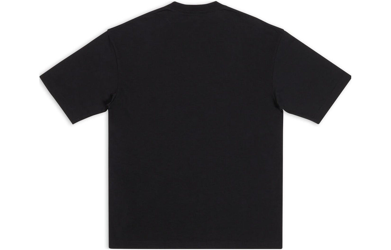 Balenciaga BB Corporate T-shirt Medium Fit 'Black' 612965TJV871070