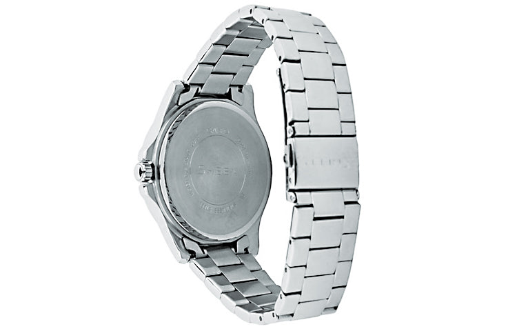 CASIO SHEEN Champagne Watch Dial Silver Strap Silver Analog SHE-3806D-7B