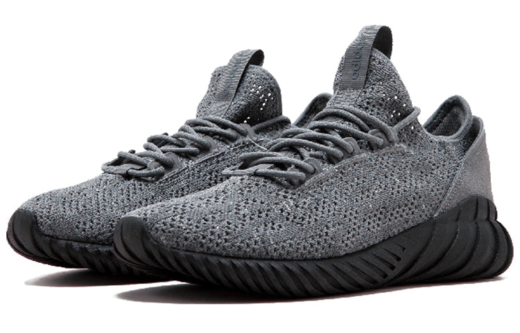 adidas Tubular Doom Sock Primeknit 'Grey Black' BY3564