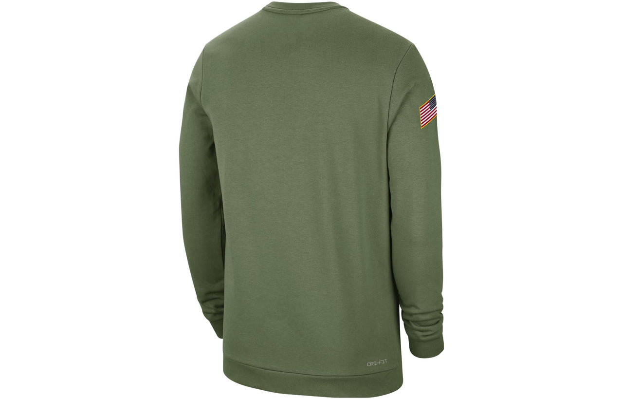 Nike Oregon Ducks Salute To Service Team Issue Crewneck 'Olive' DN1719-328