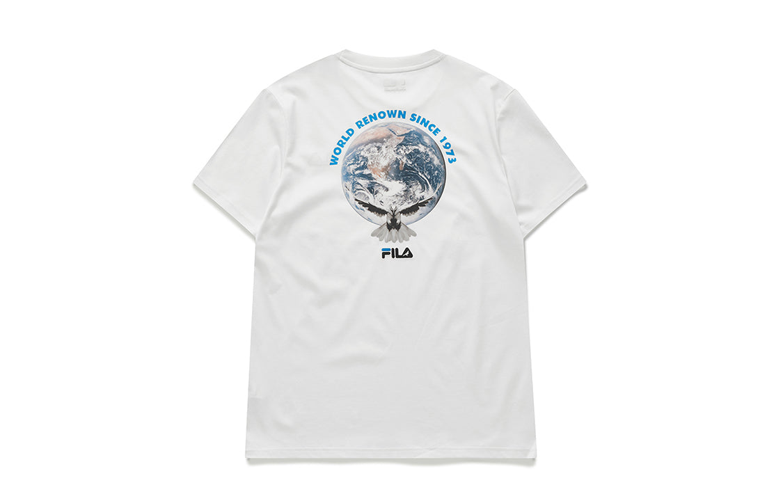 FILA FUSION x Staple Alphabet Pattern Printing White T11M024103F-WT