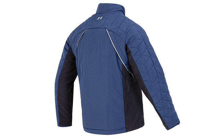 Under Armour UA ColdGear Reactor Storm Hybrid Full Zip Golf Jacket 'Blue' 1364642-408