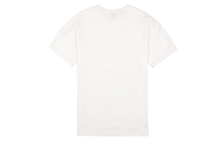 Men's Stussy Ganesh Printing Short Sleeve White 1904505