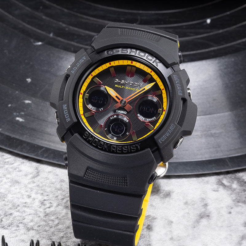 CASIO G-Shock Analog-Digital 'Black' AWG-M100SBY-1A