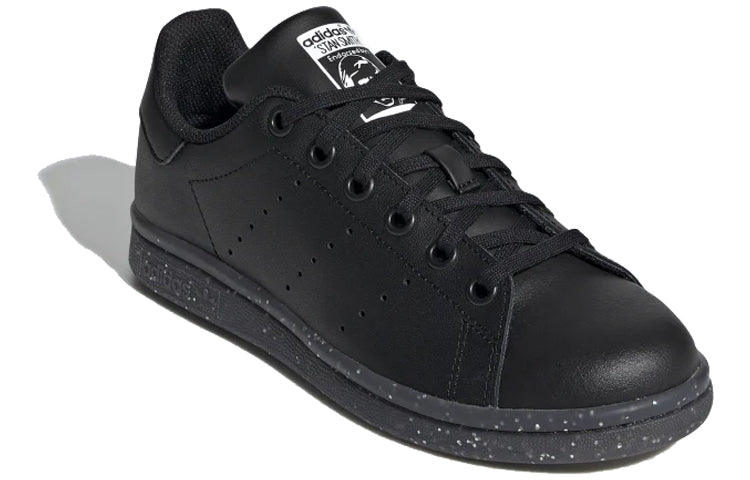 (GS) adidas originals Stan Smith J 'Black' EE7575