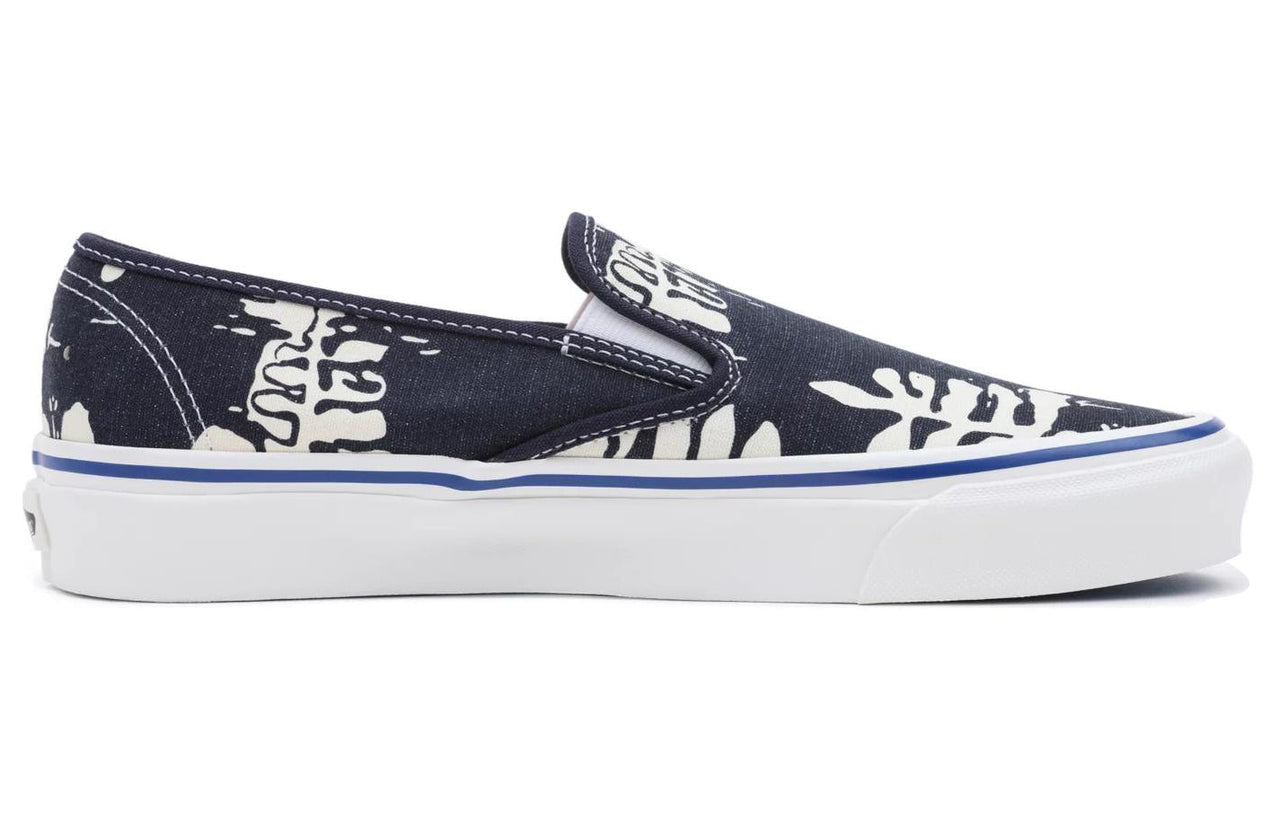 حذاء Vans سهل الارتداء Anaheim Factory 48 Deck Dx "Dark Ink Navy" VN0005UPNVY