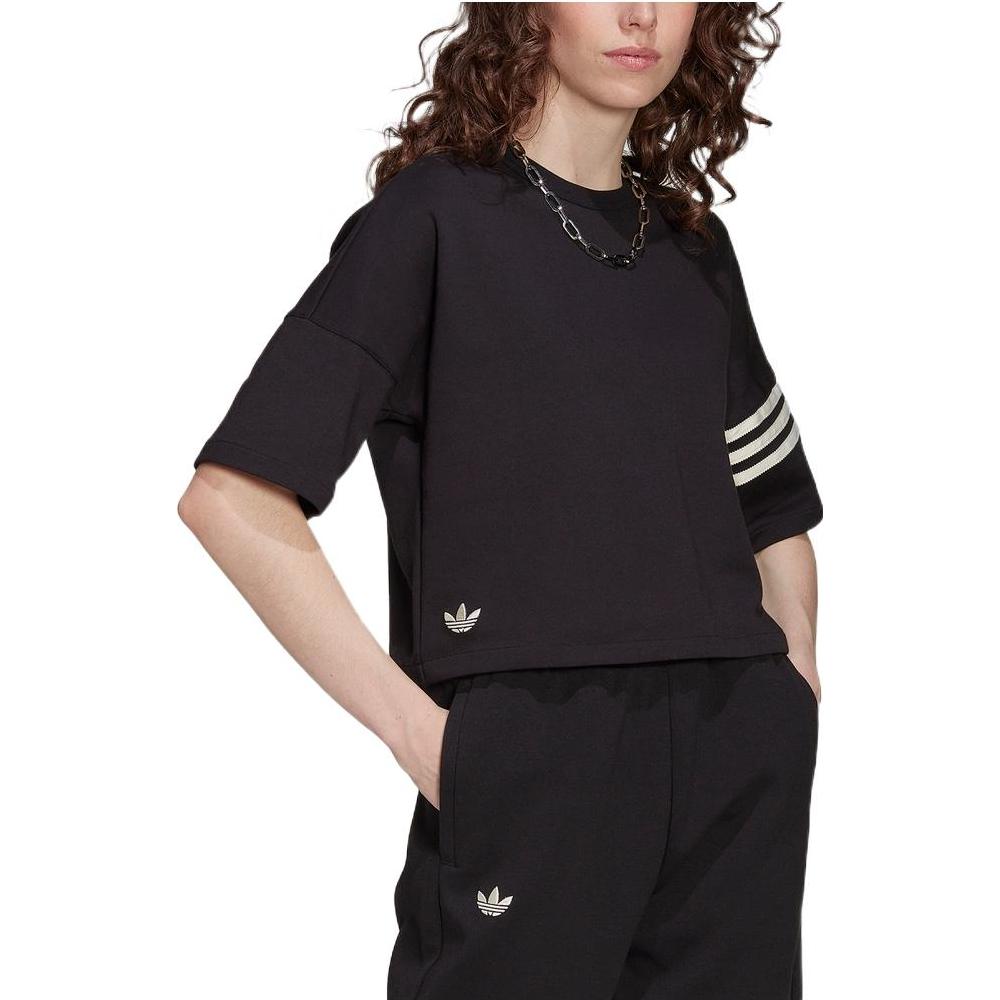 (WMNS) adidas Adicolor Neuclassics T-Shirt 'Black' HM1758