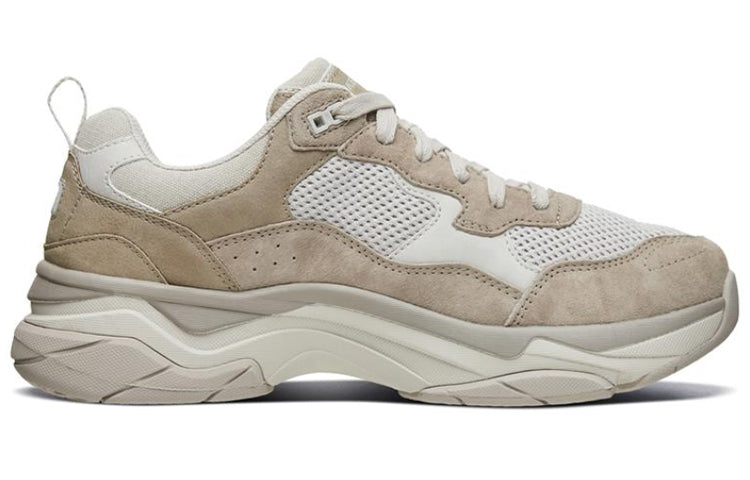 حذاء جري Skechers Staxed أبيض/بني 66089-LTGY