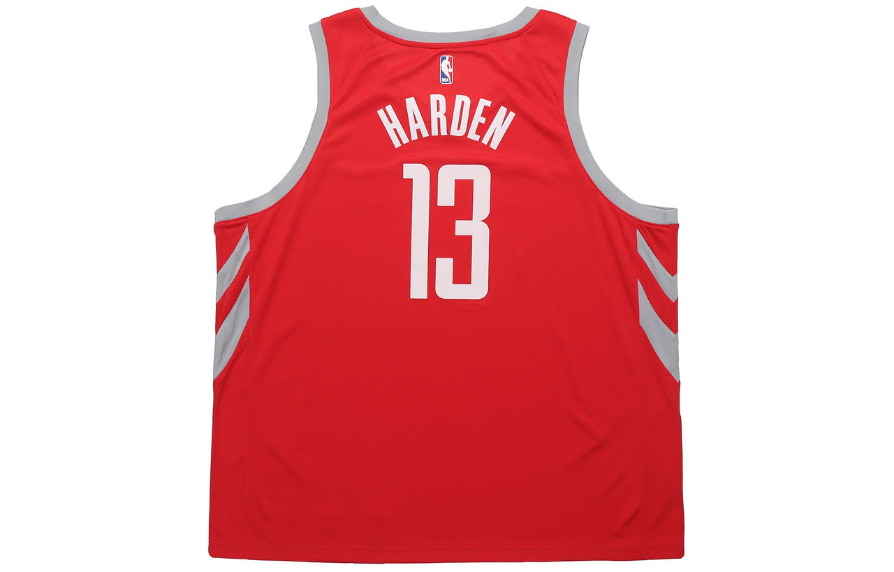 قميص كرة السلة الرياضي Nike NBA SW Fan Edition Rockets رقم 13، مقاس كبير، أحمر، 864477-657