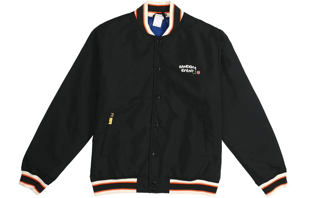 PUMA x Randomevent Bomber Graphic Logo Jacket Black 596661-01