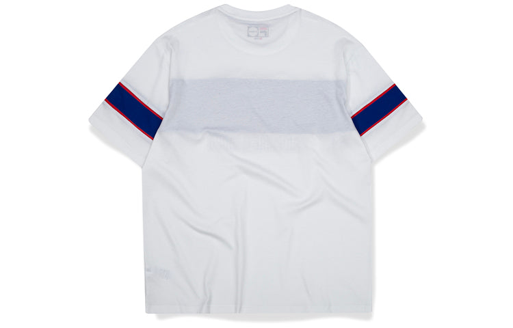 FILA FUSION Alphabet Printing Round Neck Sports Short Sleeve White T11M032113F-WT