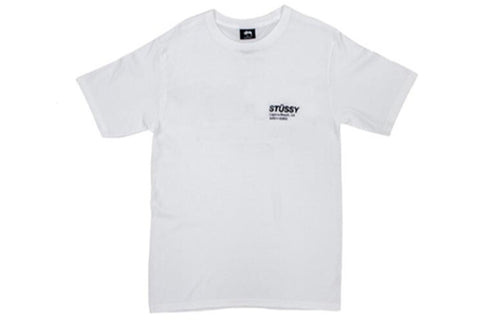 Stussy Surf Sport Tee Alphabet Printing Short Sleeve Unisex White 1904269