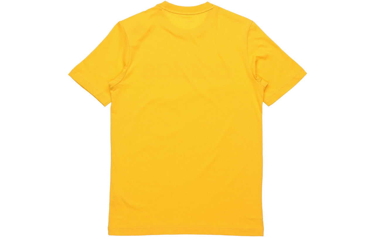 adidas neo M ESNTL LOGO T Sports Short Sleeve Yellow GJ8933