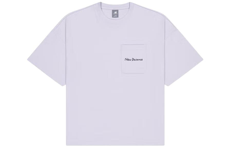 (WMNS) New Balance Running Graphic T-Shirt Asia Sizing 'Blue' AWT42319-GRV