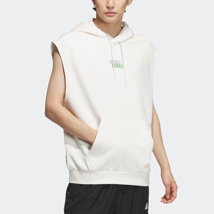 adidas Graphic Hoodies Asia Sizing 'White' IA8165