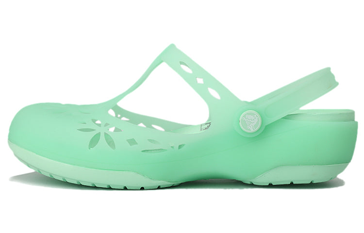 (WMNS) Crocs Mint Green Sandals 204939-3TS