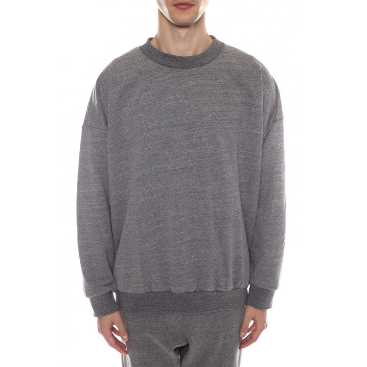 Men's Fear of God Loose Fit Round Neck Back LOGO Gray FOG-SS20-253