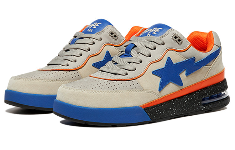 A BATHING APE WMNS Road Sta White Blue Orange 1I30-291-006