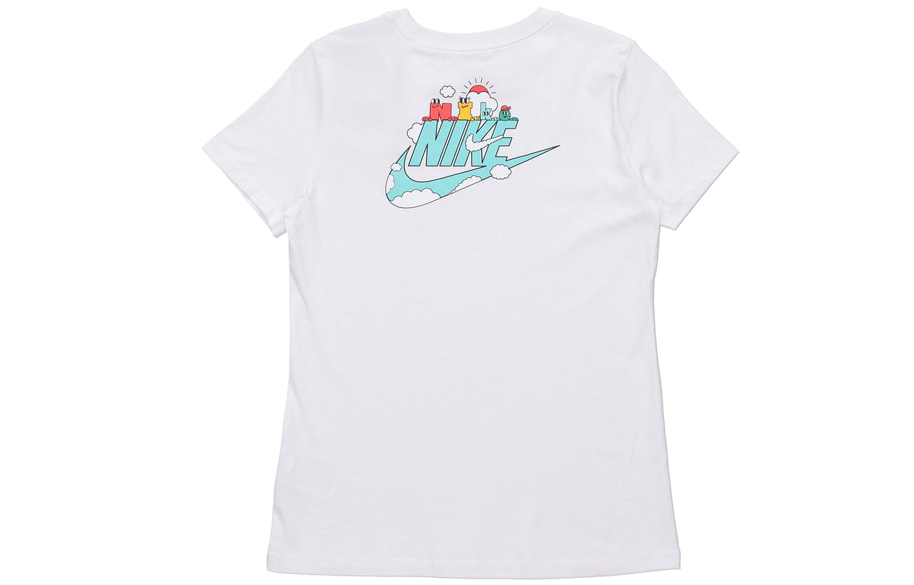 (WMNS) Nike AS W Nike Sportswear SS Tee White DJ6296-100