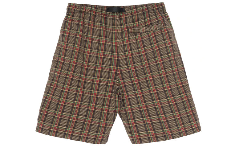Stussy Nepal Plaid Mountain Short 'Brown' 112252