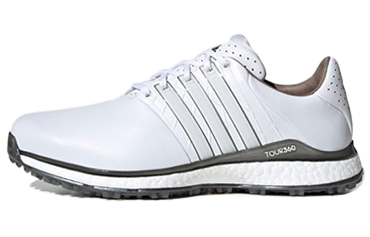 adidas Tour360 XT-SL Spikeless 2.0 Wide Golf Shoes 'Cloud White Dark Silver Metallic' EG4884