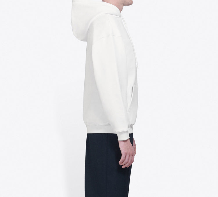 Men's Balenciaga Symbolic Chest Creative Logo Retro White 570811TIV519040